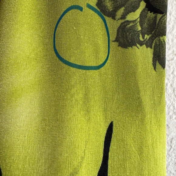 Jostar Floral Slinky Stretch Set Tank Top And Capri Pants XL - Picture 10 of 10